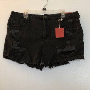 NWT! High Rise Festival Shorts. Size 18